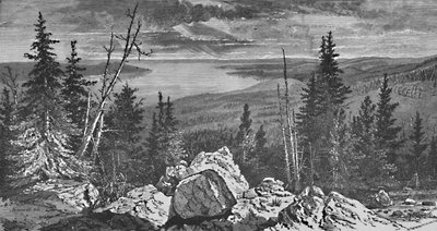 Yellowstone Lake by Charles E. H. Bonwill