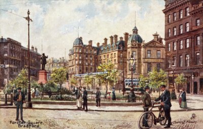 Forster Square, Bradford by Charles Edwin Flower