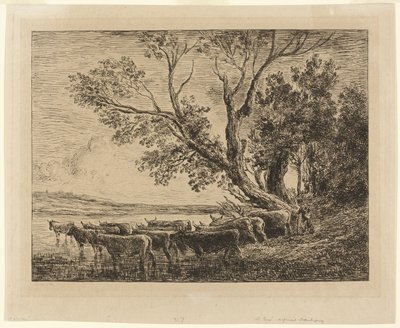 The Ford by Charles Francois Daubigny