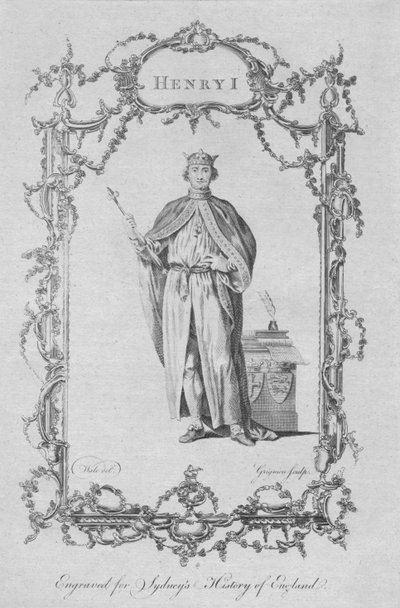 Henry I, 1773 by Charles Grignion