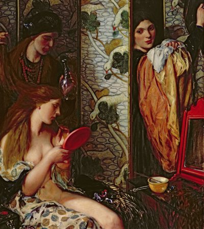 The Toilet by Charles Haslewood Shannon