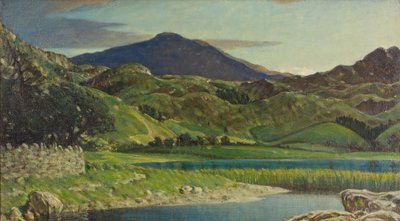 Watendlath Tarn, near Keswick, 1919 by Charles John Holmes