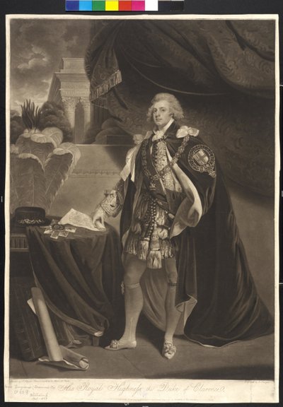 King of England William IV by Charles Howard Hodges