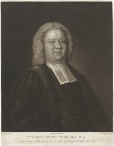 Portrait of Henry Hubbard by Charles Howard Hodges