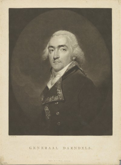 Portrait of Herman Willem Daendels by Charles Howard Hodges