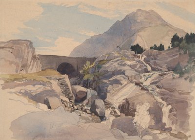 Rhaidar Ogwen, North Wales by Charles Knight