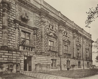 The Castle, Nottingham, the East Front by Charles Latham