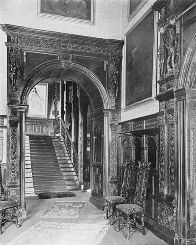 The Hall and Stairway by Charles Latham