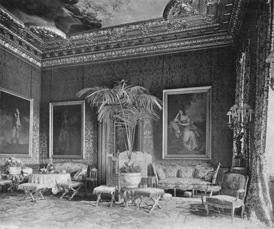 The Red Drawing-Room by Charles Latham