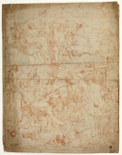 Stoning of Saint Stephen by Charles Le Brun
