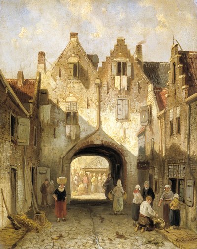 The Old Gate by Charles Leickert