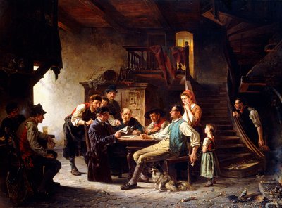Reading the News by Charles Meer Webb