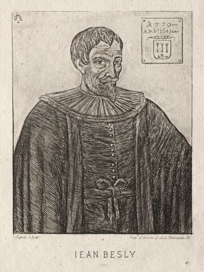 Jean Besly by Charles Meryon