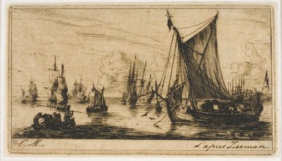 South Sea Fishers by Charles Meryon