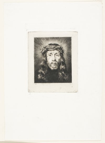 The Face of Christ by Charles Meryon