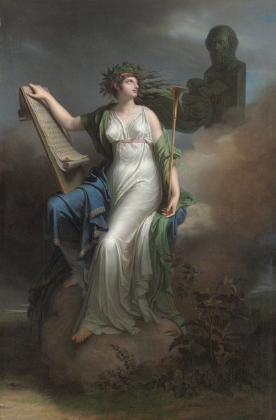 Calliope, Muse of Epic Poetry by Charles Meynier