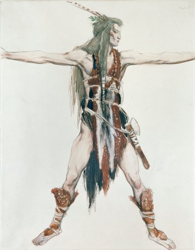 Costume Design for Siegfried, c1850-1880 by Charles S Ricketts