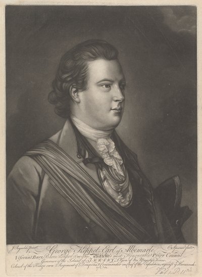 George Kepple, 3rd Earl of Albermarle by Charles Spooner