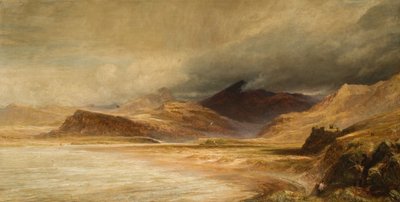 Snowdon From Pernsarn by Charles Thomas Burt