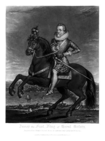 James I, King of Great Britain by Charles Turner