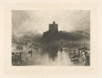 Norham Castle, on the River Tweed by Charles Turner