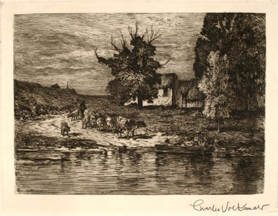 Close of Day by Charles Volkmar