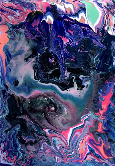 Acrylic Pouring by Charlotte Orr