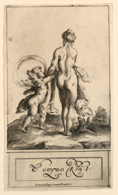 Venus and Cupid by Cherubino Alberti