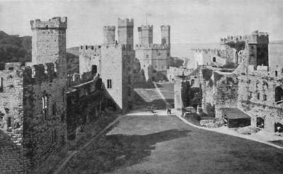 Caernarvon Castle by Chester Vaughan