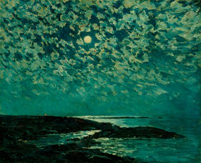 Moonlight, Isle of Shoals by Childe Frederick Hassam