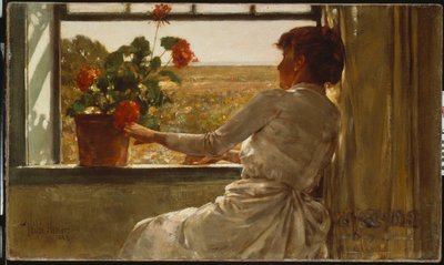 Summer Evening by Childe Frederick Hassam