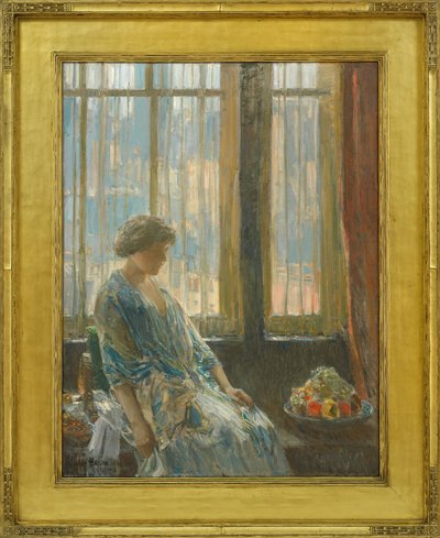 The New York Window by Childe Frederick Hassam