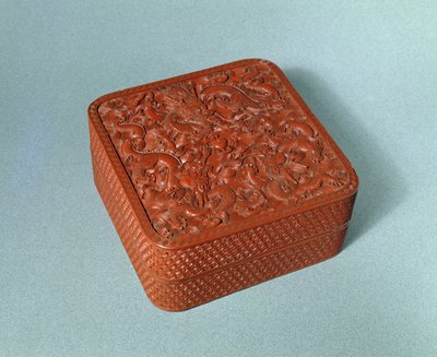 Carved Box, 18th Century by Chinese School