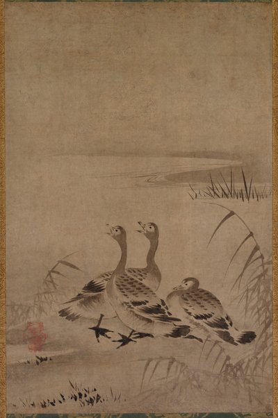 Wild Geese by Chōkichi