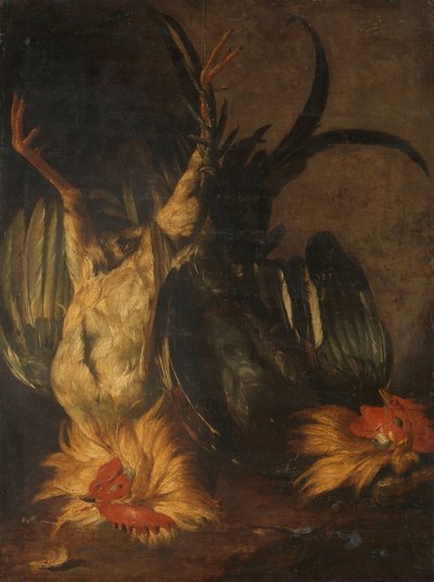 Dead Roosters by Christoffel Puytlinck