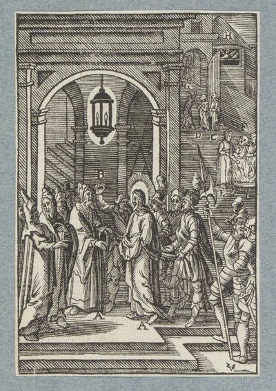 Christ Before Annas by Christoffel van Sichem (II)