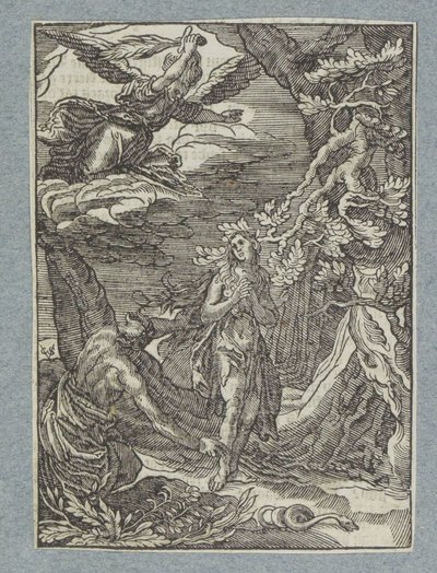 Expulsion from Paradise by Christoffel van Sichem (II)