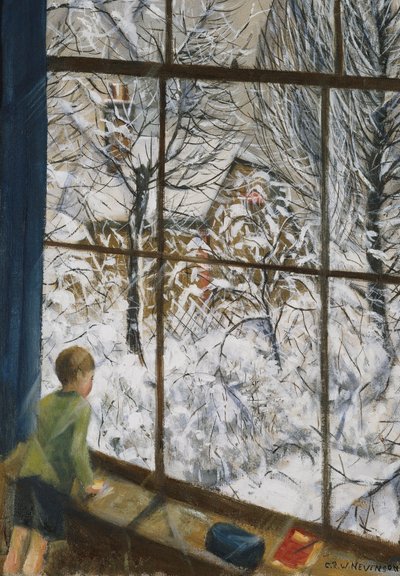 Looking at the Snow by Christopher Richard Wynne Nevinson