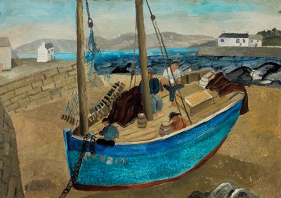 The Blue Boat by Christopher Wood