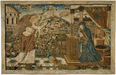 The Annunciation by Circle of Andrea Mantegna
