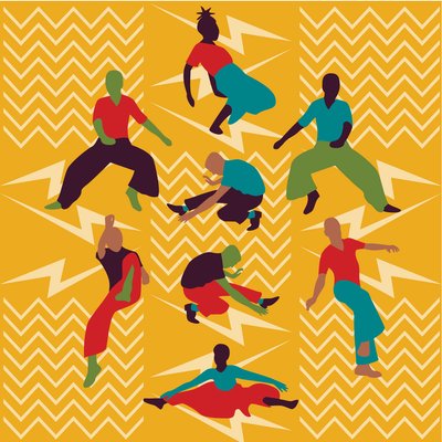 All Night Northern Soul Dancers by Claire Huntley