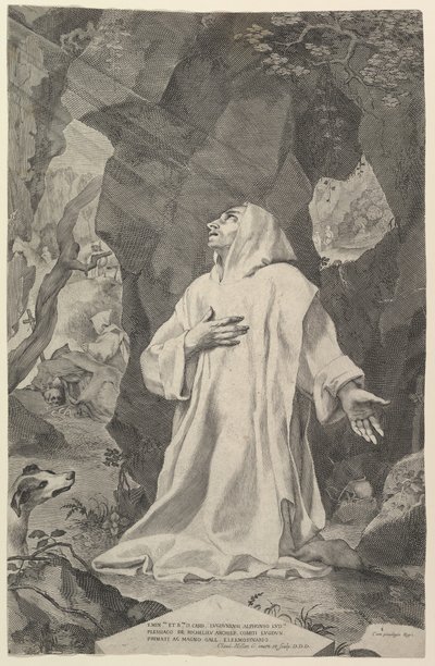 St. Bruno by Claude Mellan