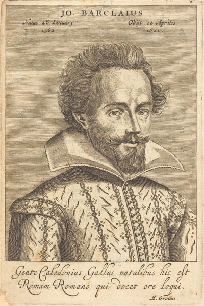 John Barclay by Claude Mellan after Daniel Dumonstier