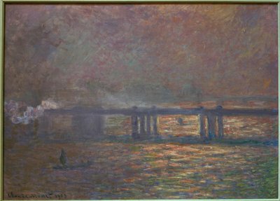 Charing Cross Bridge by Claude Monet