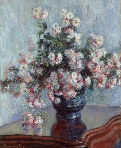 Chrysanthemums by Claude Monet