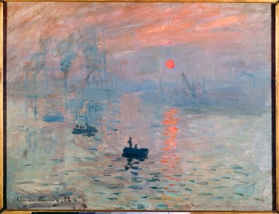 Impression, Sunrise by Claude Monet