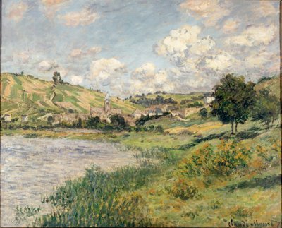 Landscape, Vetheuil by Claude Monet