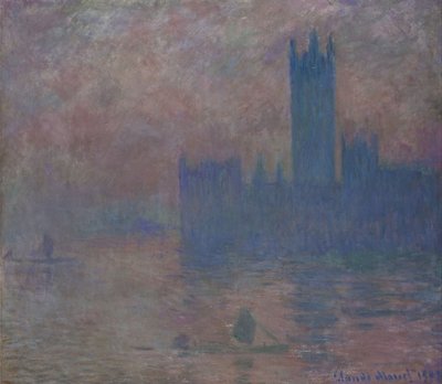 Parliament, London by Claude Monet