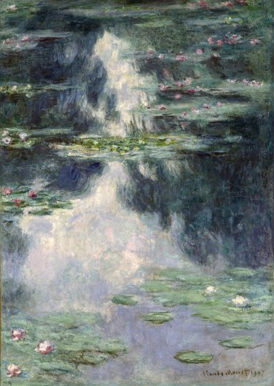 Pond with Water Lilies, 1907 by Claude Monet