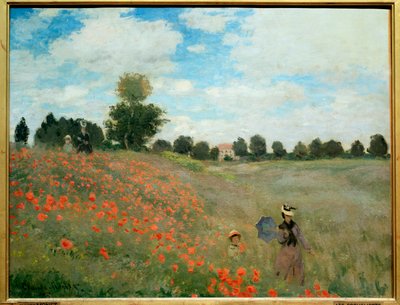 Poppies, Near Argenteuil by Claude Monet